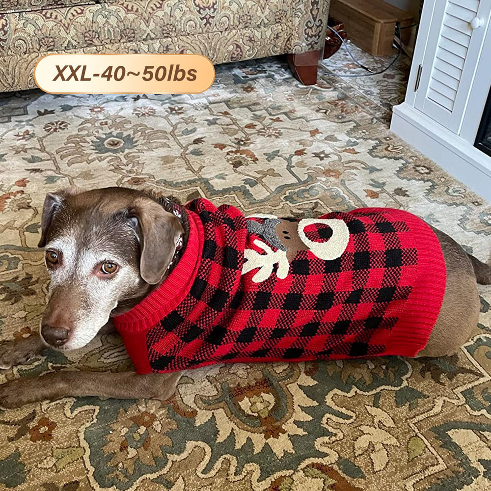KYEESE XX-Large size label on sweater for bigger medium dogs