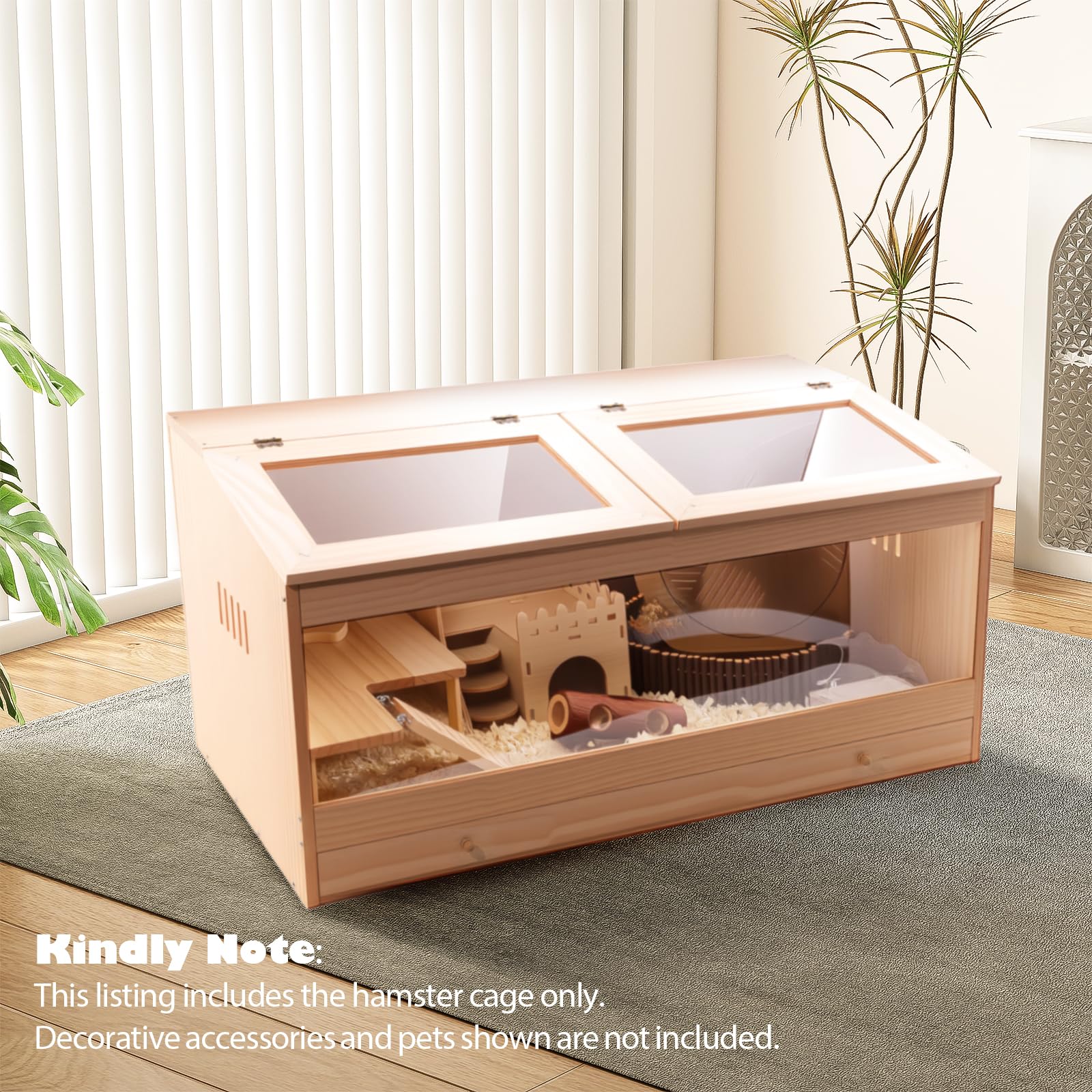 Kyerlish pull-out tray cage enables quick, cleaner daily maintenance