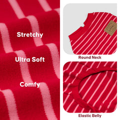 KYEESE dog pajamas four-leg design provides warm coverage with easy movement