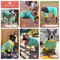 KYEESE dog pajamas-warm-coverage keep dogs snug on chilly days.