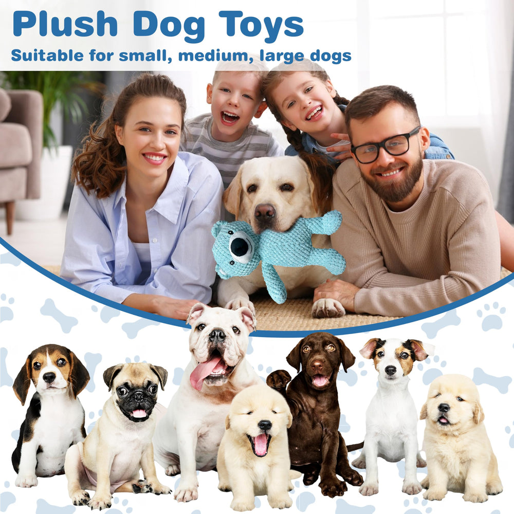 Kyiwxs interactive bear toy suitable for all dog sizes and play styles