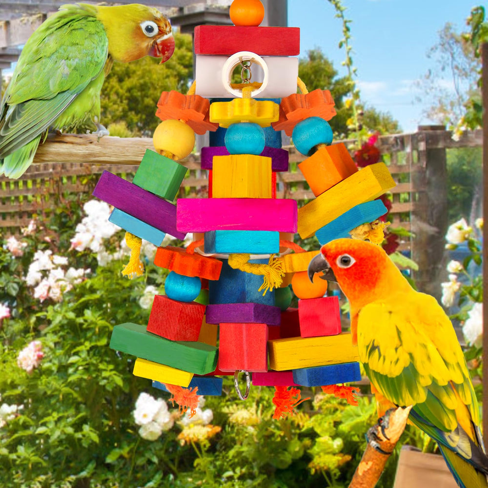 Kyouki parrot toy cage enrichment supports durable, safe play for birds
