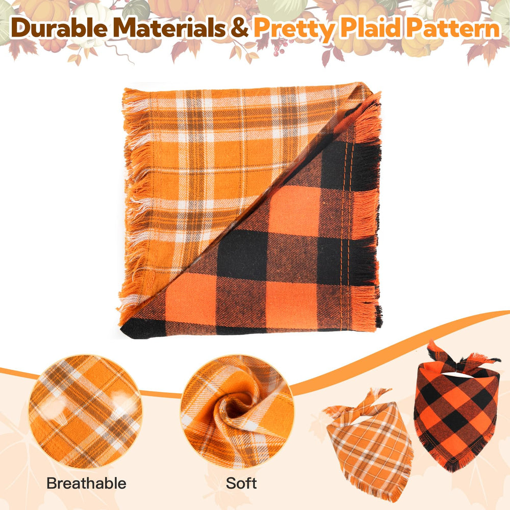 Kytely dog bandana two-pack display demonstrates value and versatile outfits.