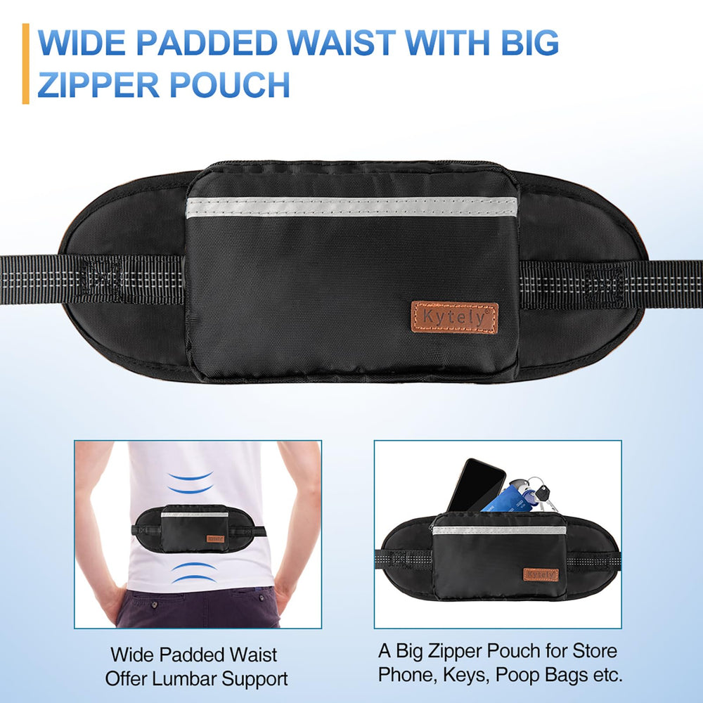 Kytely padded waist belt offers comfort during long walks and runs