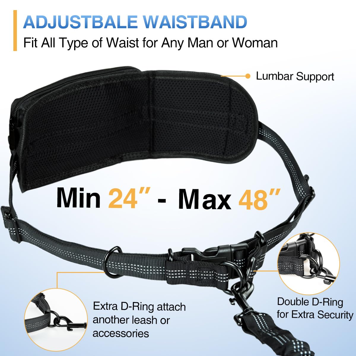 Kytely shock-absorbing bungee reduces jolt when dogs pull