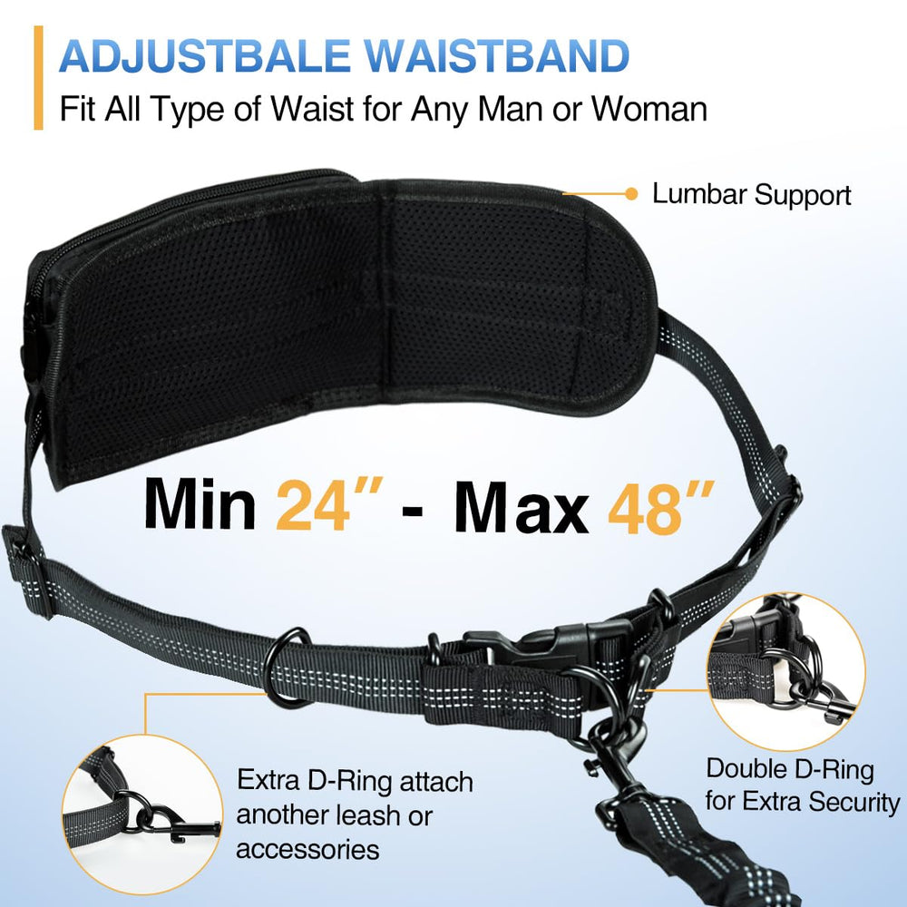 Kytely shock-absorbing bungee reduces jolt when dogs pull