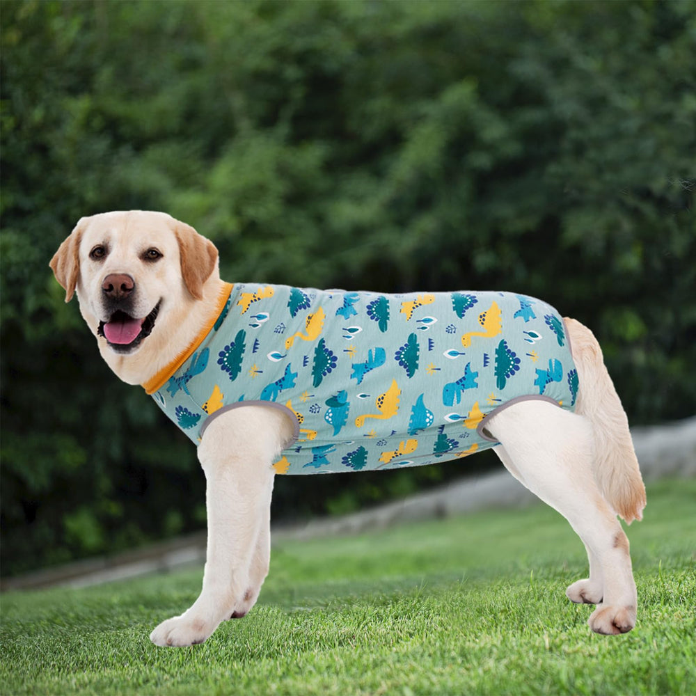 Kzrfojy recovery suit ships in 5X-Large pack with multiple sizes for breeds