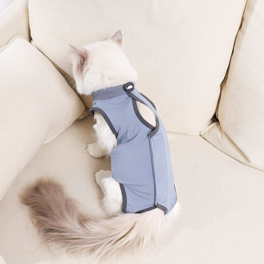kzrfojy traje de recuperación, color gris-azul, opción discreta
