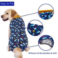kzrfojy recovery suit belly protection after surgery prevents licking