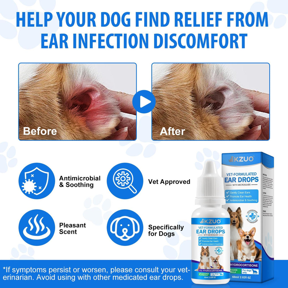 KZUO ear drops dropper for precise, mess-free application