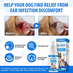 KZUO ear drops dropper for precise, mess-free application