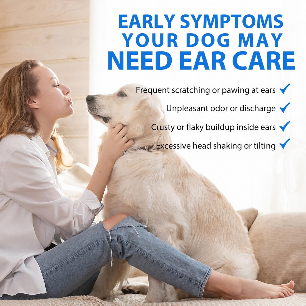 KZUO sensitive-skin-friendly ear care for dogs