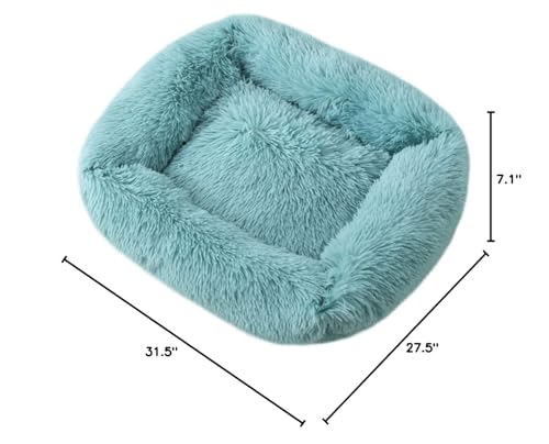 La La Pet Donut Bed size guide shows options for small to medium pets' comfort.