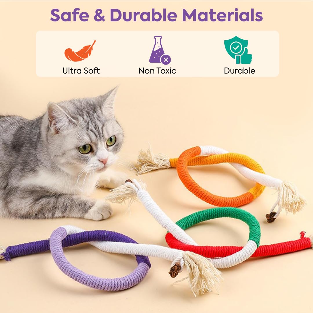 La Luz 2021 refillable catnip bag shown for ongoing aroma and play