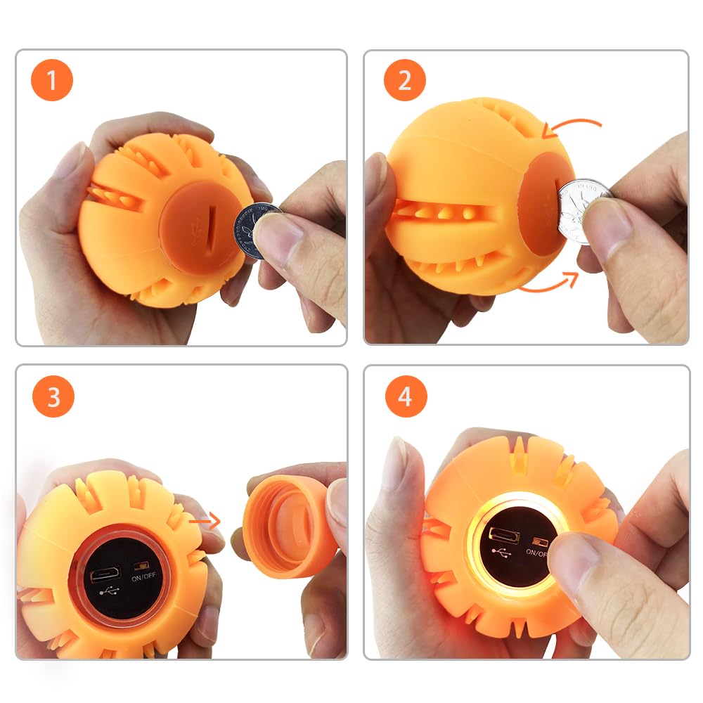LaRoo ball designed for indoor and outdoor interactive play.