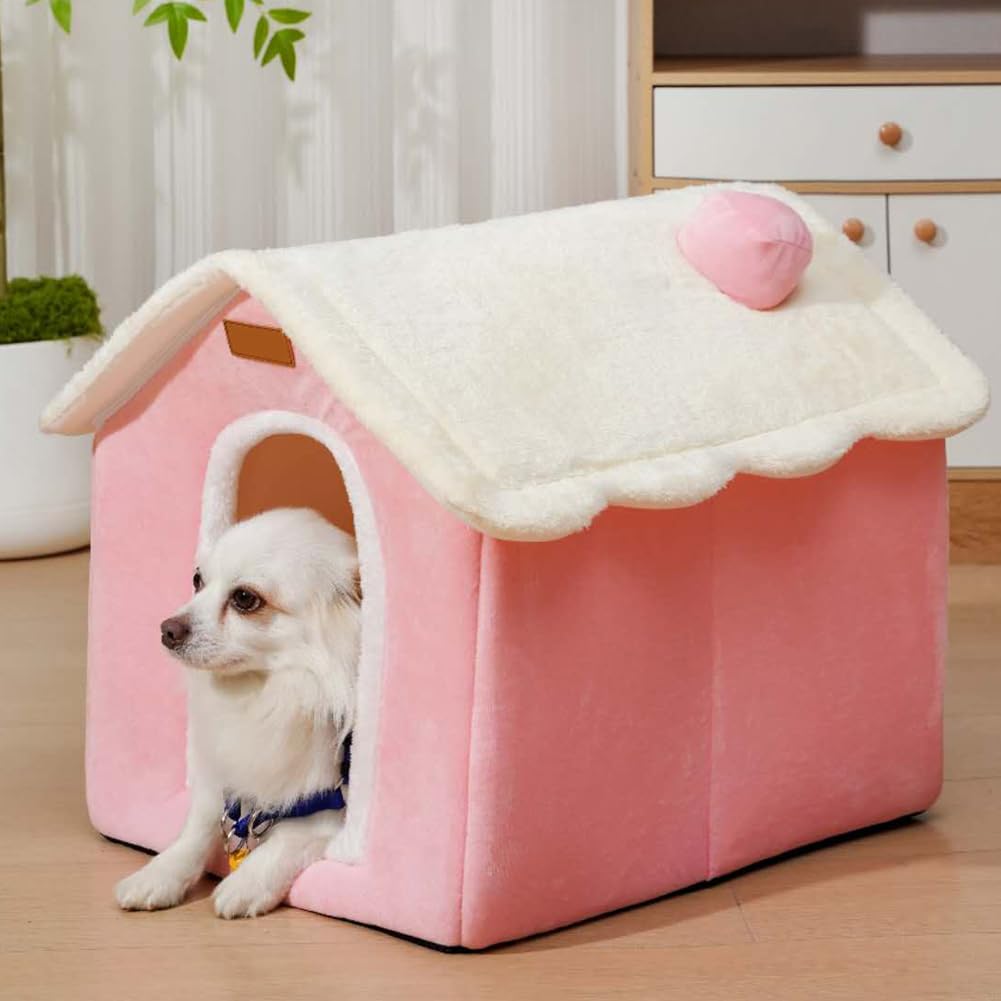 Labauxite dog house memory sponge offers a cozy retreat for dogs.