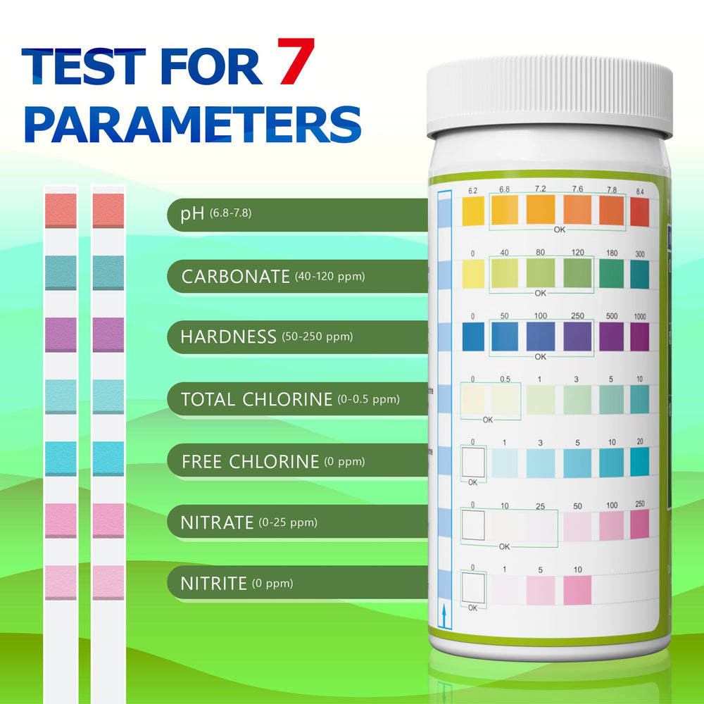LabBestest test strip dip demonstrates quick 30-second readings for proactive tank care.