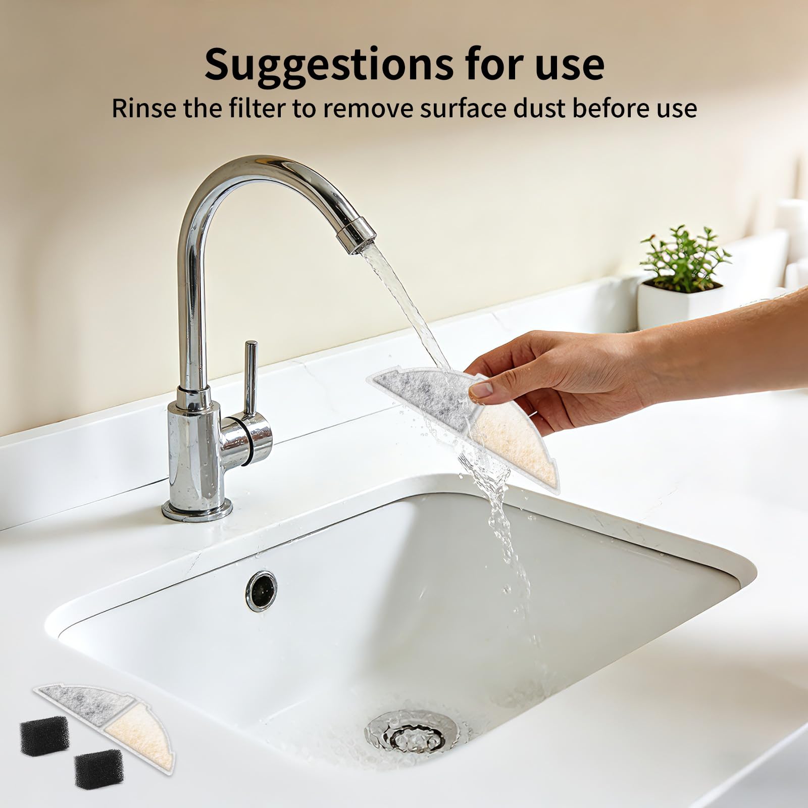 Labeka cat hydration scene showcases quality filtration promoting better drinking water