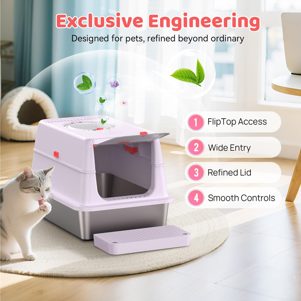 Labeta high walls provide privacy and reduce dog disturbances.