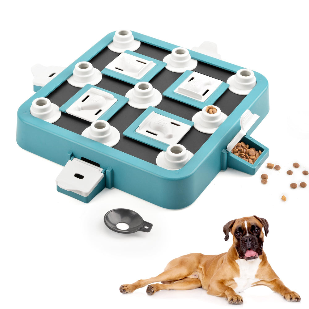 LACCEN dog puzzle 3-in-1 setup for mental stimulation and treats
