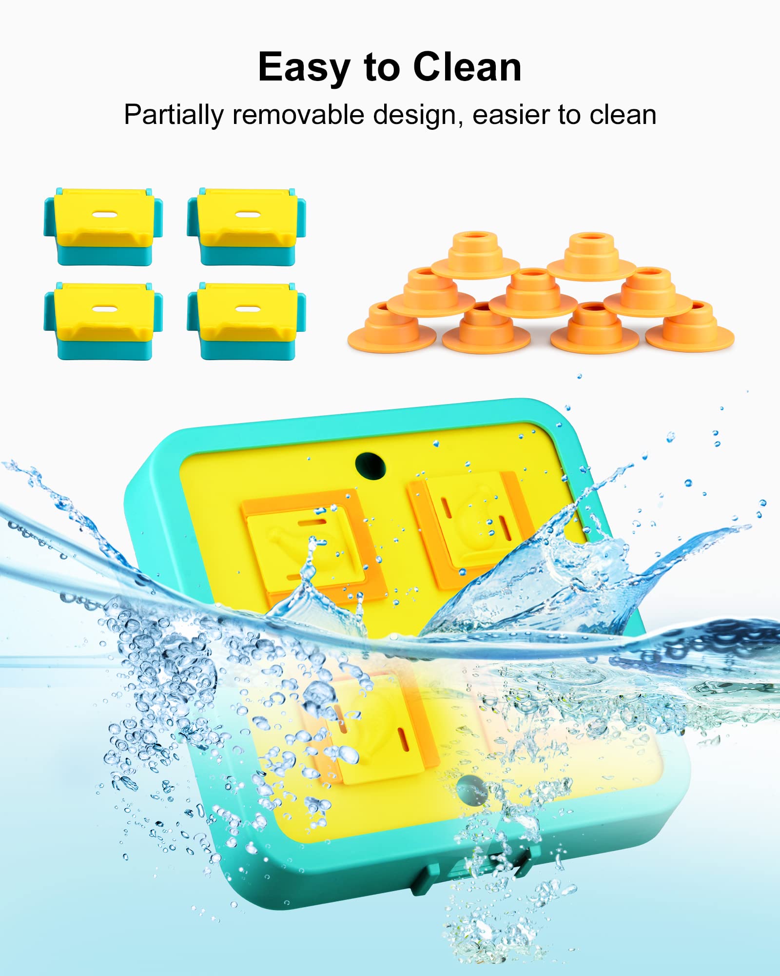 LACCEN dog puzzle toy durable-non-slip-6 stays stable while chewers play.