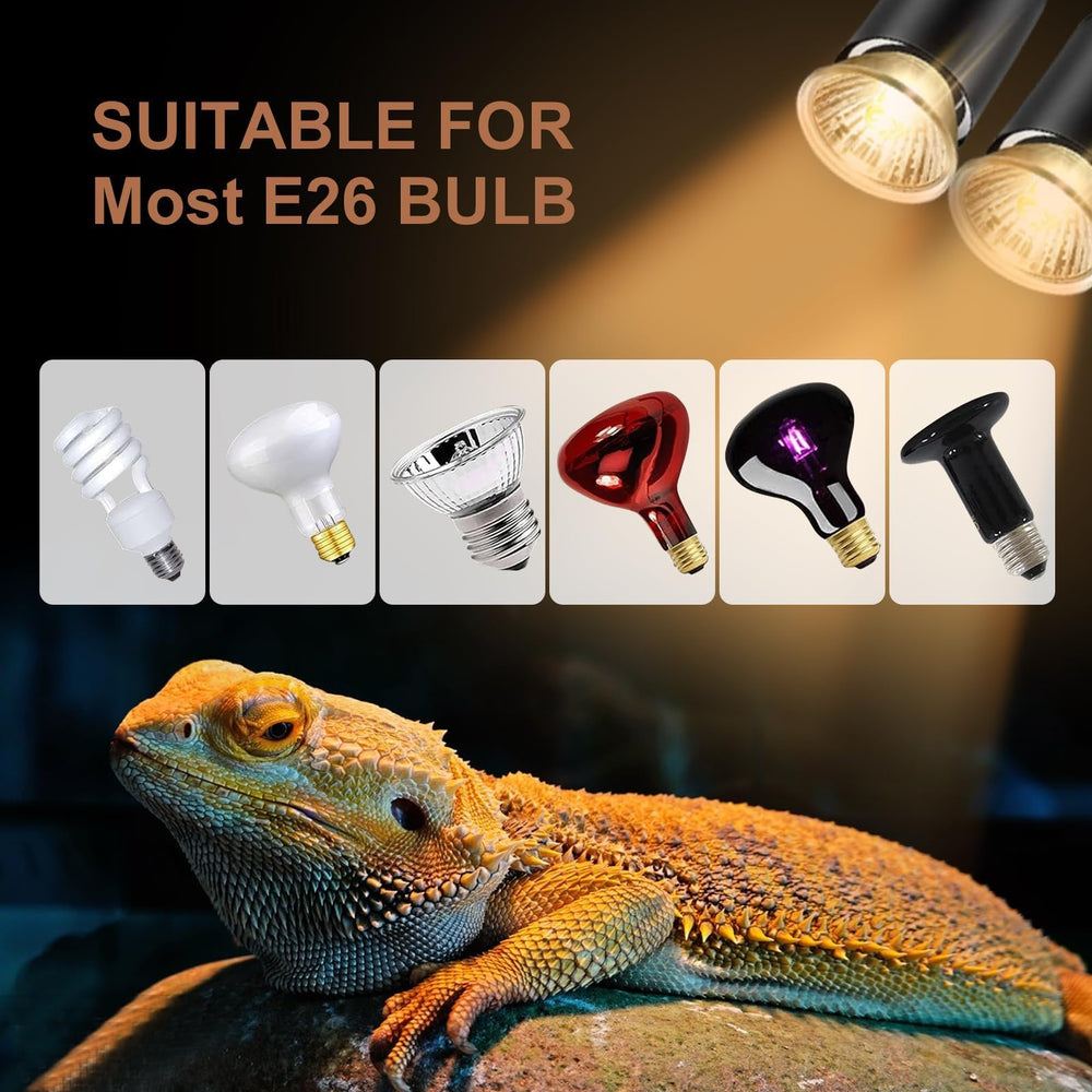 Lachesan smart timer mode allows automatic on/off cycles for reptile routine