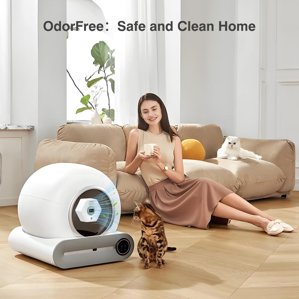 Ladnut compact plug in purifier in living space for versatile pet use