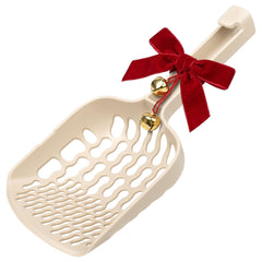 Lady N Infinity Cat Scoop with 8-shaped holes for quick sifting.