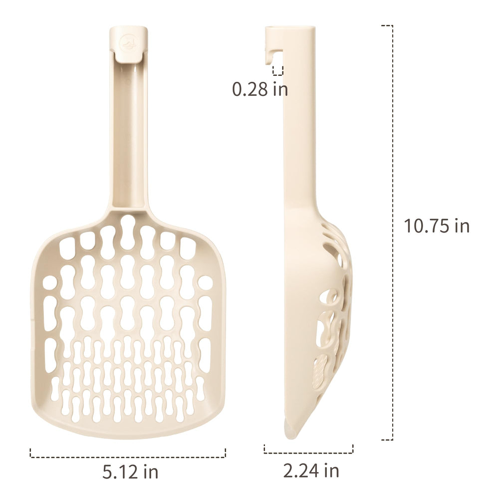 Lady N Infinity Scoop has a graduated side for precise measurement.