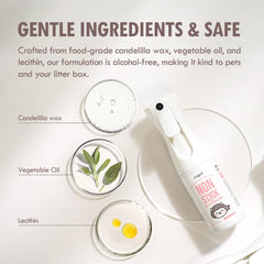 Lady N tofu litter compatibility showing enhanced non-stick performance with tofu litter for easier cleaning