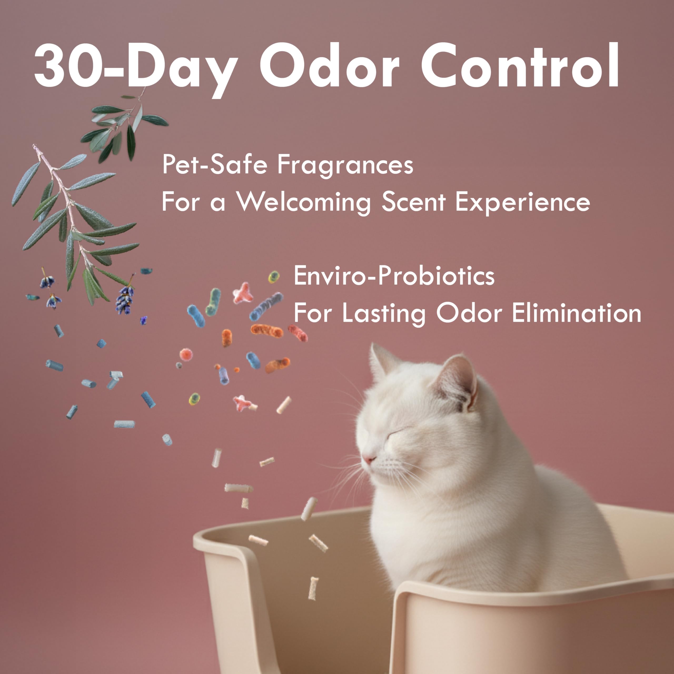 Lady N Tofu Cat Litter low-tracking formula keeps floors cleaner