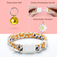 LAFAYI adjustable 18-30cm collar fits most cats comfortably.