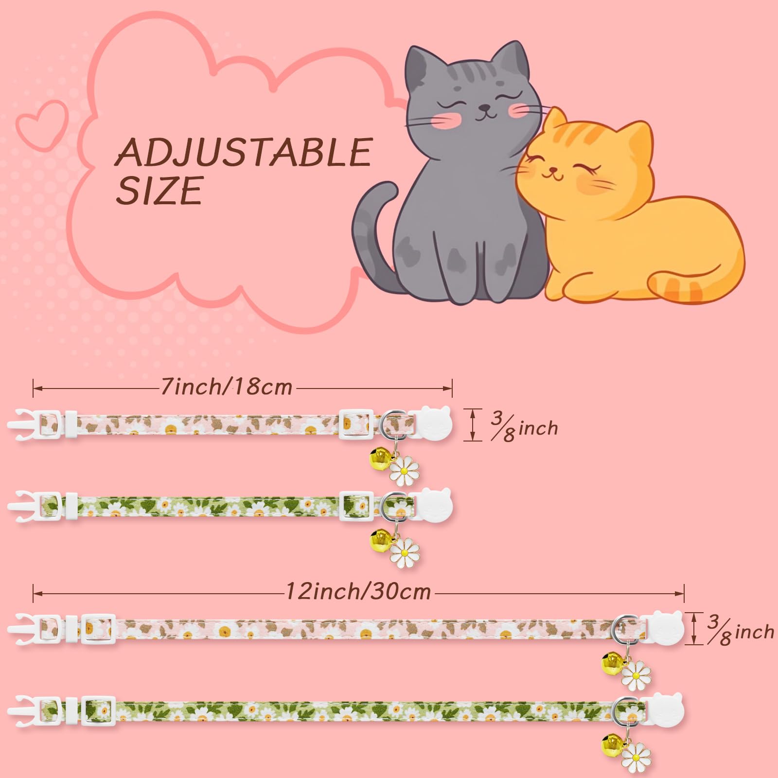 LAFAYI soft cotton material remains gentle on pet necks.