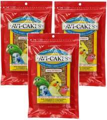 Lafeber's Avi-Cakes Original Flavor cake squares for birds, a tasty chewy training treat.