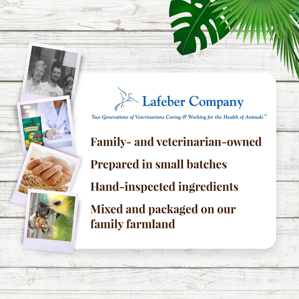 LAFEBER'S Nutri-Berries 3lb-packaging convenient family-sized bird food