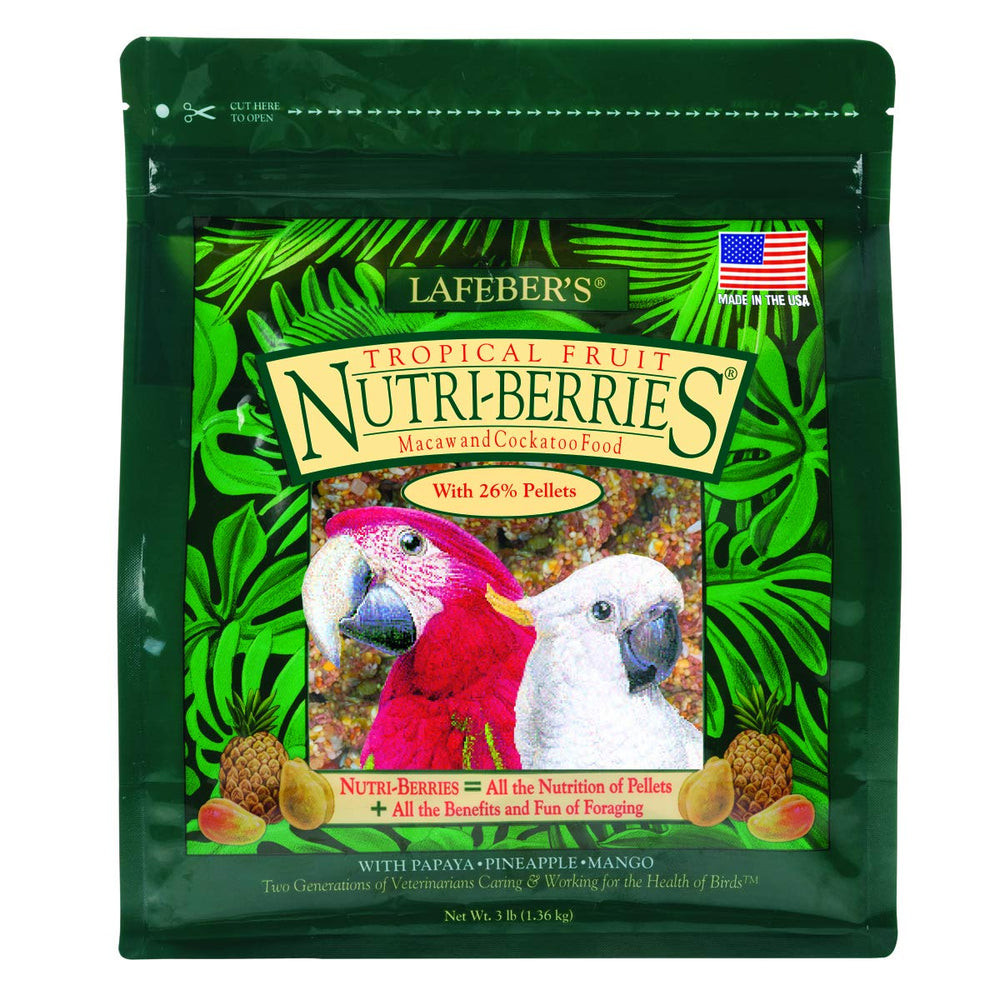 Omega-3 and Omega-6 balanced nutrition supports skin and feather condition.