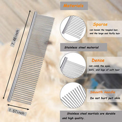 Laiannwell stainless steel pins measure 25mm for durable skin-safe grooming.