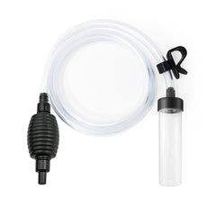Laifoo 5ft aquarium siphon cleaner demonstrates easy water changes and debris removal.
