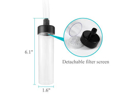 Laifoo siphon ball action enables hands-free water flow start.