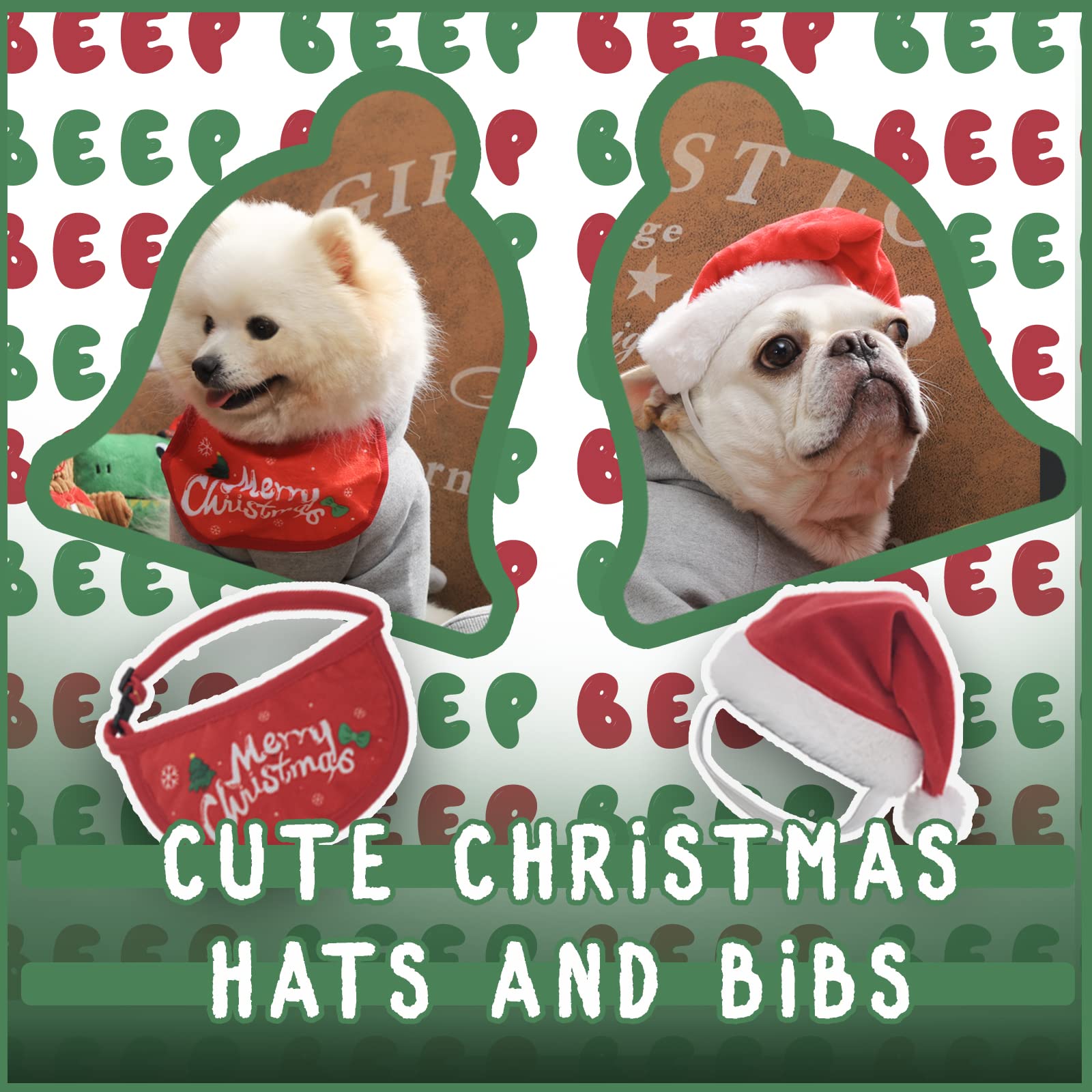 Laifug Christmas reindeer dog toy engages dogs for fetch and puzzle play.