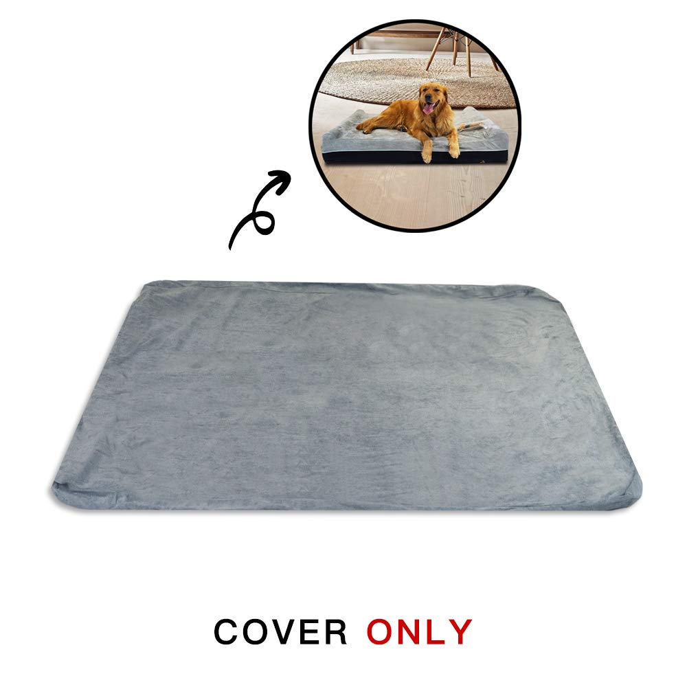 Laifug removable cover with improved zipper simplifies washing and secure fit.