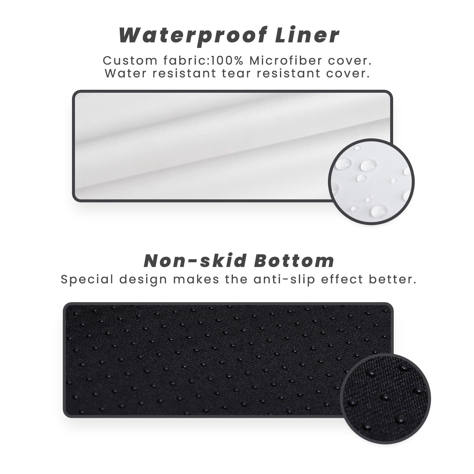 Laifug machine-washable cover with tumble-dry option