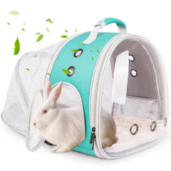 LAIRIES back-expandable backpack bubble window for clear pet visibility