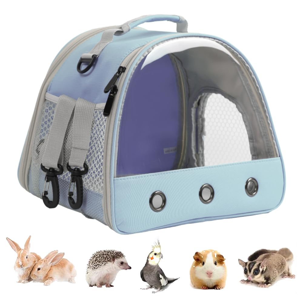 LAIRIES guinea pig carrier backpack with bubble window for on-the-go observation