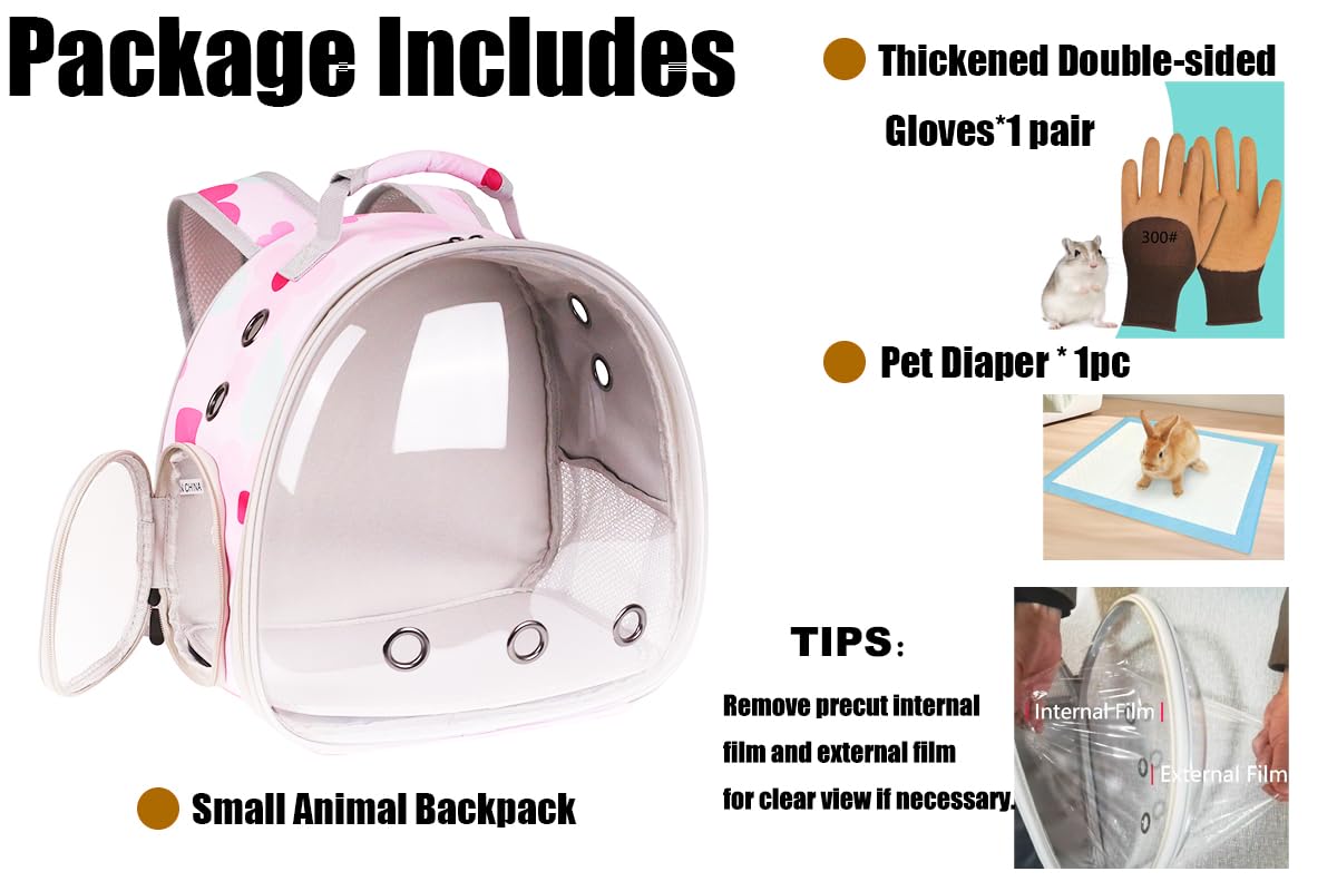LAIRIES included pet diaper and gloves for easy, clean pet care.