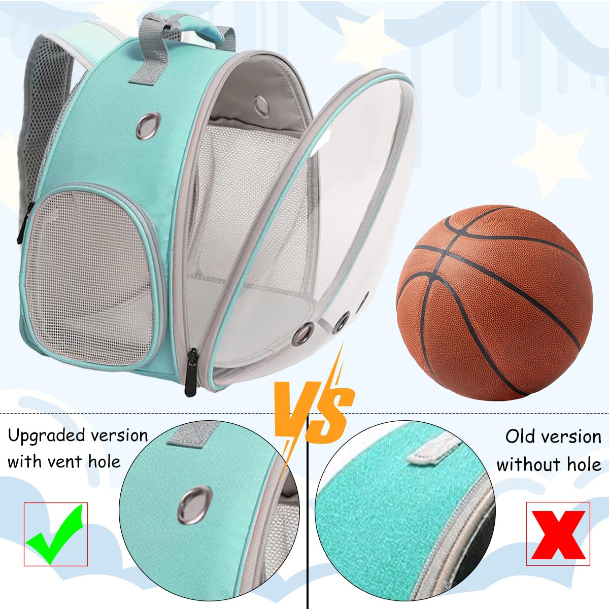 LAIRIES removable support mat for comfort and easy cleaning.