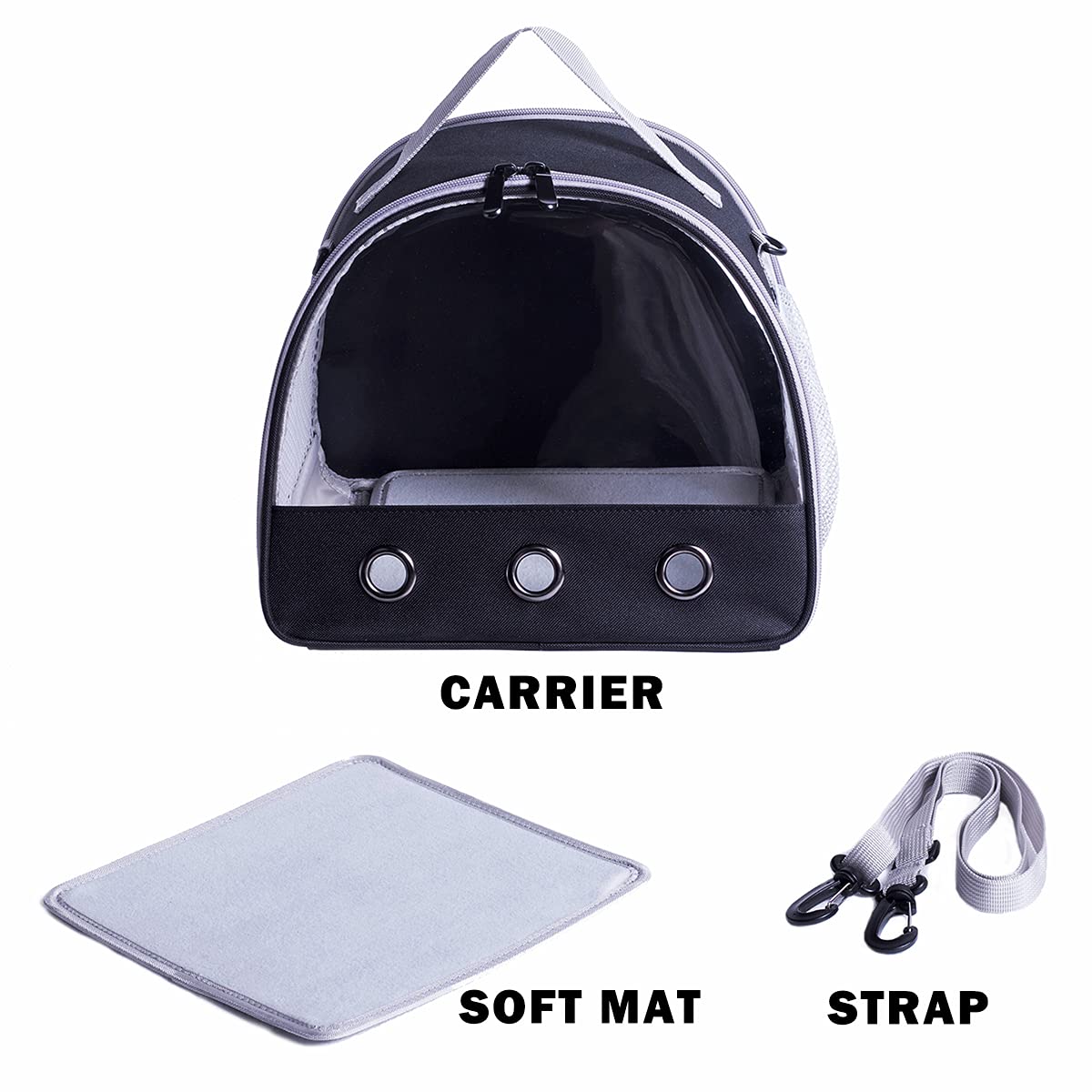 LAIRIES removable washable mat keeps the interior clean after adventures.