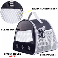 LAIRIES ventilation holes and mesh sides provide fresh airflow for small animals.