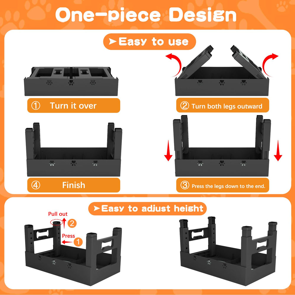 LAKIPETN ergonomic design promotes natural feeding posture during meals.