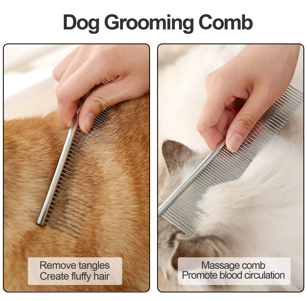 Lamoutor skin massage comb—promotes circulation during grooming